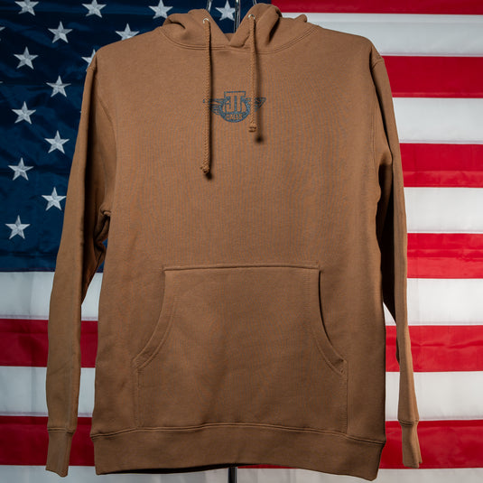 Goose Hoodie - Brown