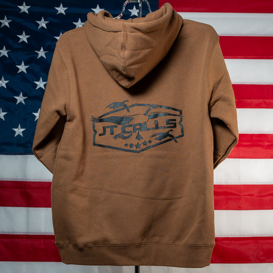 Goose Hoodie - Brown