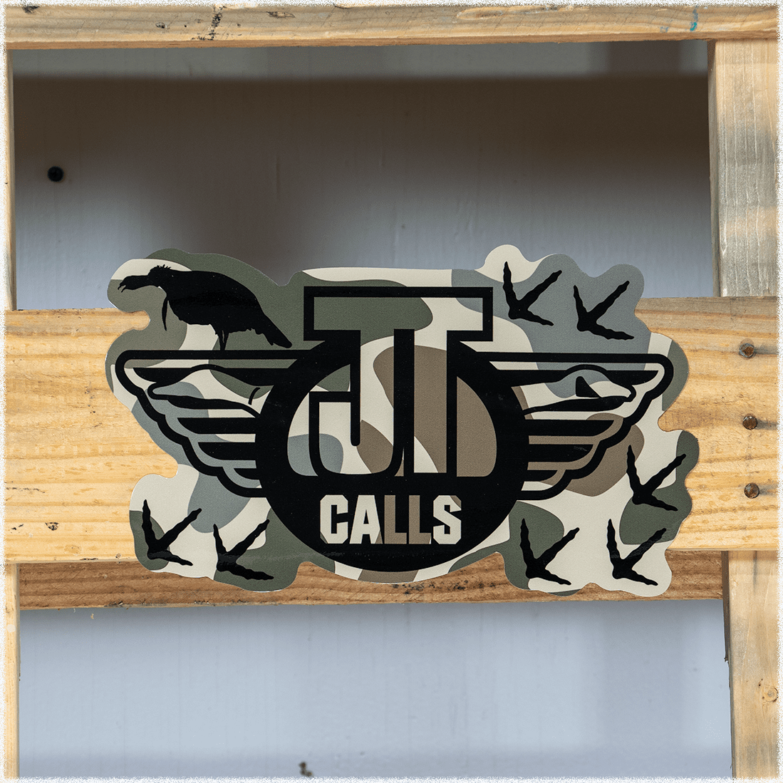 Camo Turkey Decal JTCalls