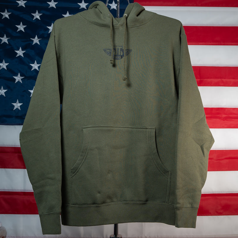 Load image into Gallery viewer, Goose Hoodie - Olive
